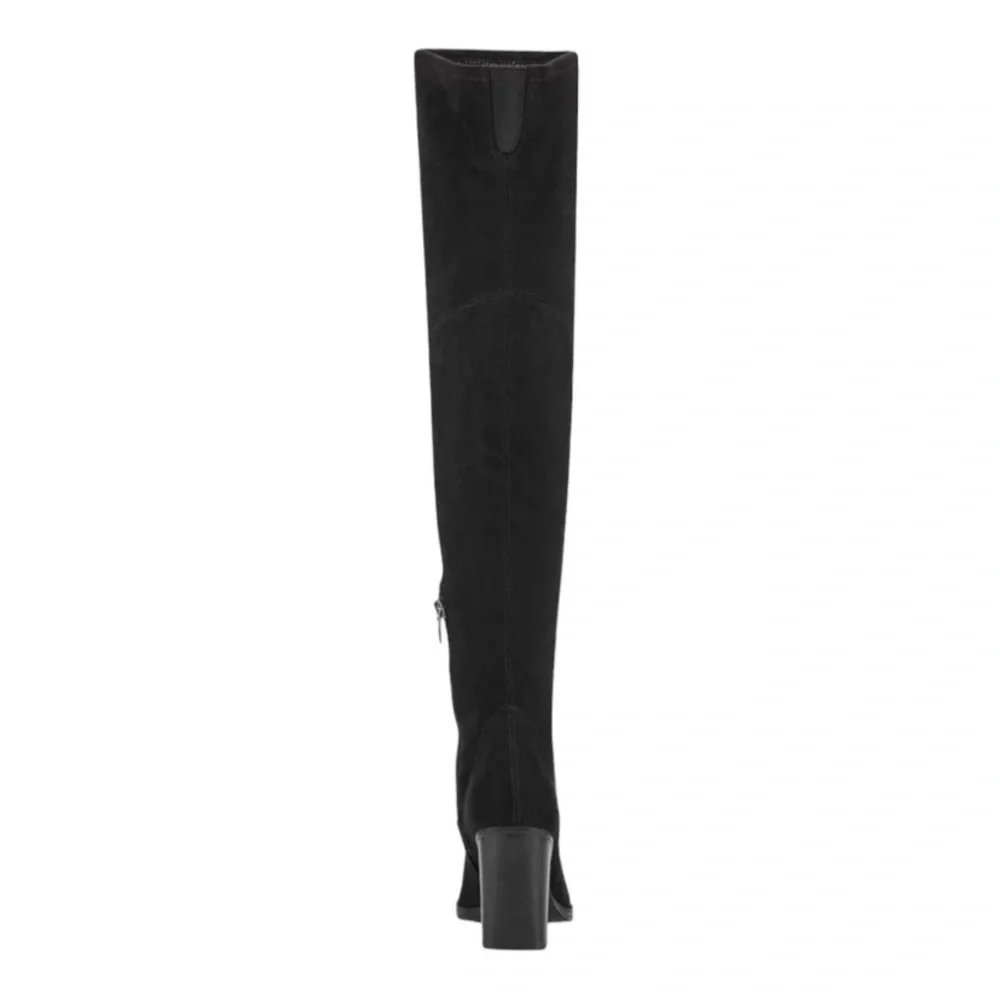 Marc Fisher Meyana Over The Knee Boot Black Suede